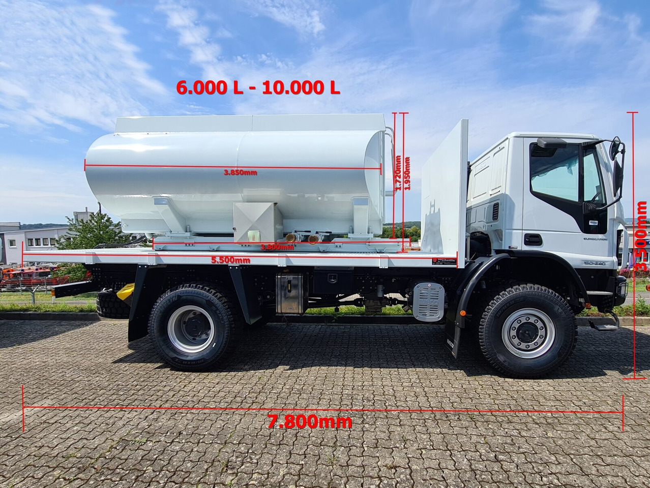 Iveco EuroCargo ML150E24 WS 4x4 EuroCargo ML150E24 WS 4x4, Euro3 - Camión cisterna: foto 1 Iveco EuroCargo ML150E24 WS 4x4 EuroCargo ML150E24 WS 4x4, Euro3 - Camión cisterna: foto 1