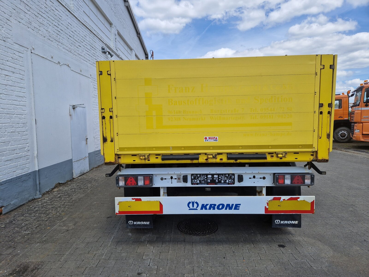 Krone AZP 18 AZP 18 Baustoffanhänger, 5x VORHANDEN! - Remolque plataforma/ Caja abierta: foto 5 Krone AZP 18 AZP 18 Baustoffanhänger, 5x VORHANDEN! - Remolque plataforma/ Caja abierta: foto 5