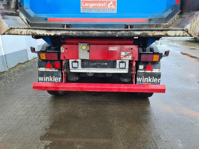 Semirremolque volquete Langendorf SKA 24/31 Langendorf SKA 24/31, Thermo Kastenalumulde 25 cbm,: foto 10