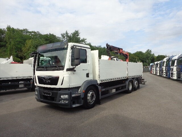 Camión grúa, Camión caja abierta MAN TGM 26.340 6x2-4 LL TGM 26.340 6x2-4 LL,Lenk-Liftachse, Heckkran, Palfinger PK 11.001, faltbar,: foto 6 Camión grúa, Camión caja abierta MAN TGM 26.340 6x2-4 LL TGM 26.340 6x2-4 LL,Lenk-Liftachse, Heckkran, Palfinger PK 11.001, faltbar,: foto 6