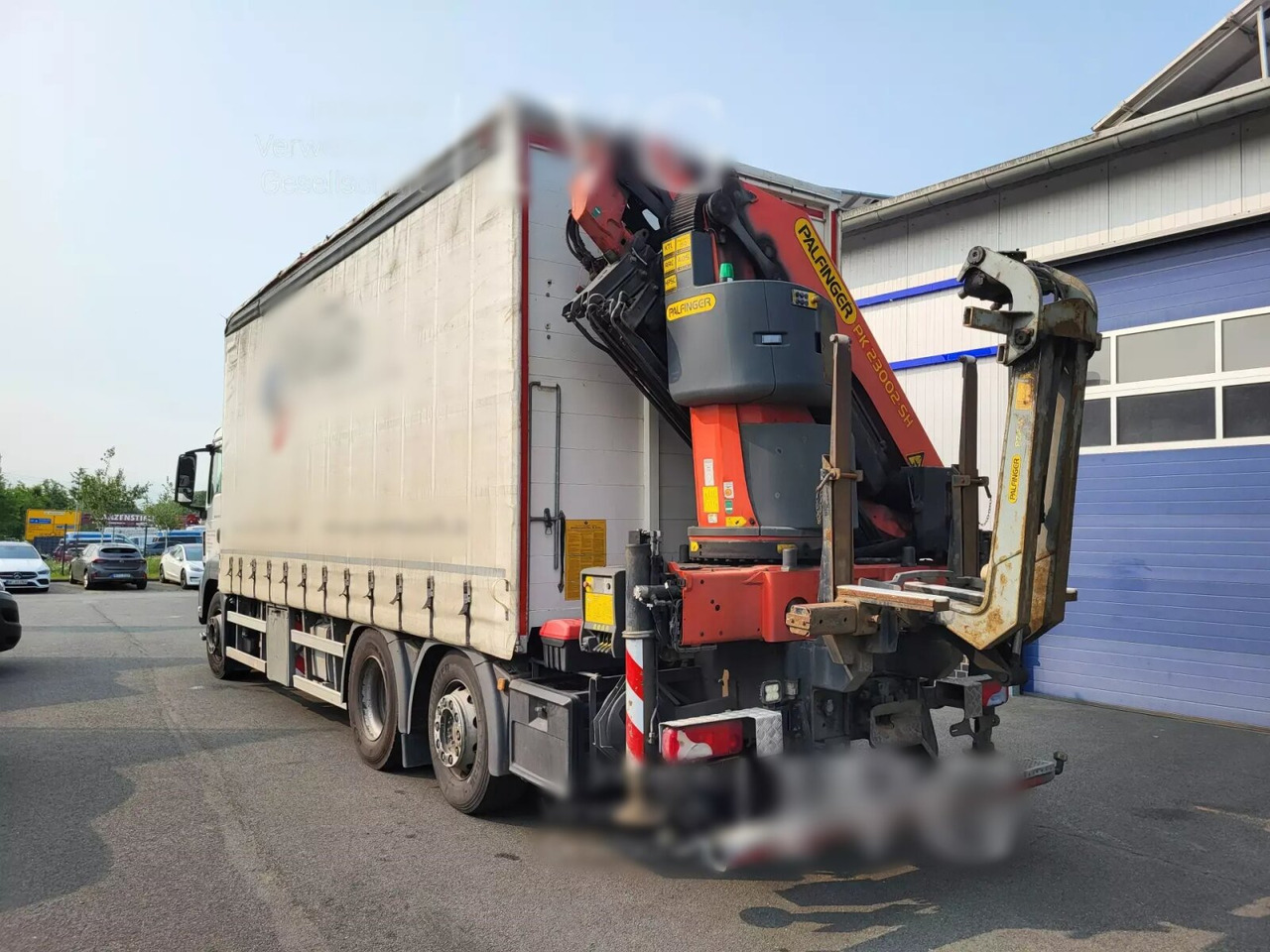 MAN TGS 26.400 6x2-4 LL TGS 26.400 6x2-4 LL, Lenk-/Lift, Edscha, Heckkran Palfinger PK23002-C + Jib PJ060A, Funk - Camión lona, Camión grúa: foto 3 MAN TGS 26.400 6x2-4 LL TGS 26.400 6x2-4 LL, Lenk-/Lift, Edscha, Heckkran Palfinger PK23002-C + Jib PJ060A, Funk - Camión lona, Camión grúa: foto 3