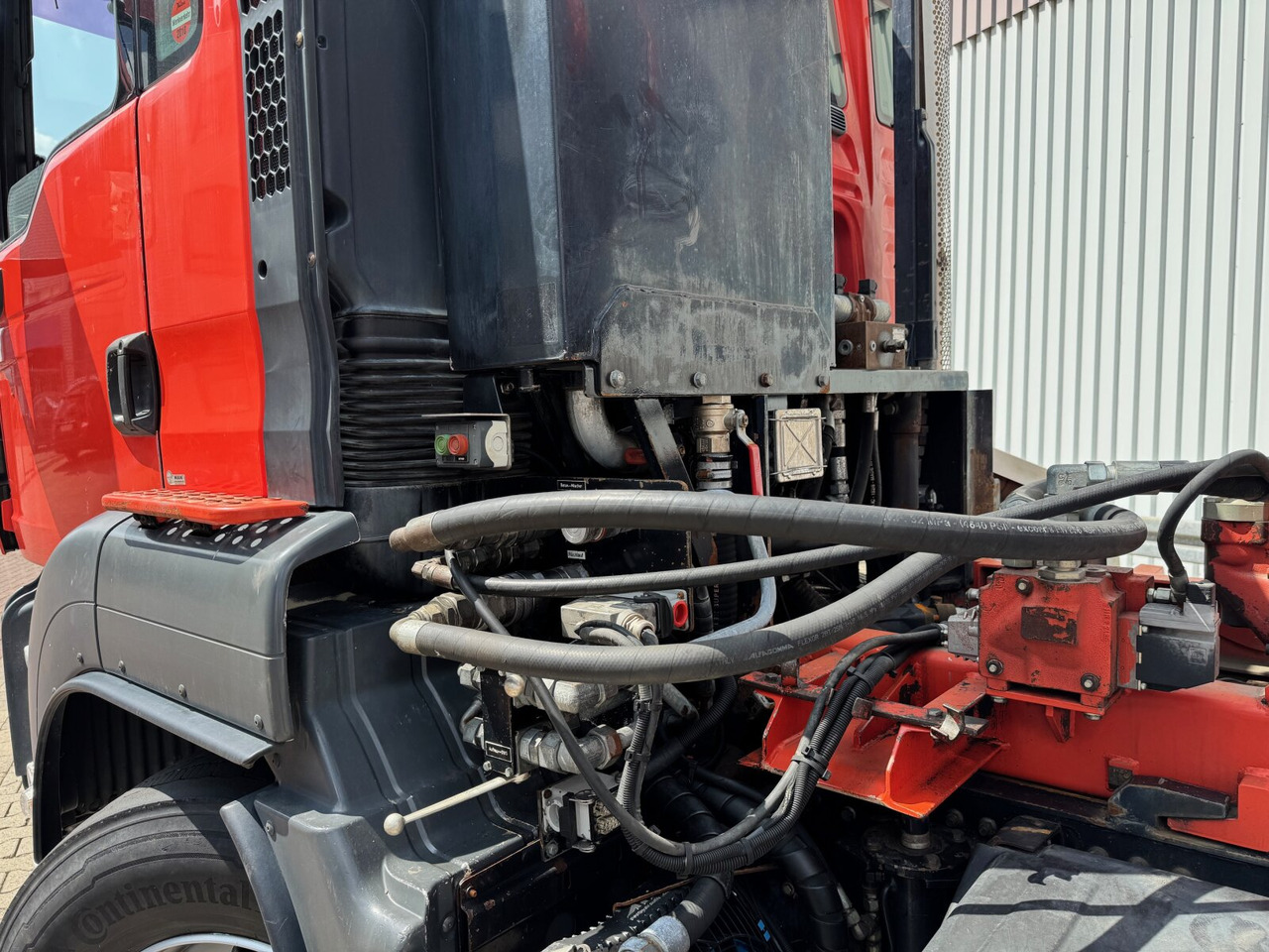 MAN TGS 26.480 6x4H-4 BL TGS 26.480 6x4H-4 BL, Liebherr HTM 704, Multilift Abroller HydroDrive, Lenk-/Liftachse, Wechselfahrzeug - Camión hormigonera: foto 5 MAN TGS 26.480 6x4H-4 BL TGS 26.480 6x4H-4 BL, Liebherr HTM 704, Multilift Abroller HydroDrive, Lenk-/Liftachse, Wechselfahrzeug - Camión hormigonera: foto 5
