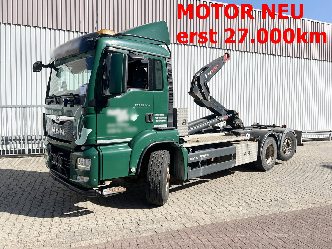MAN TGS 26.500 6x4H-4 BL TGS 26.500 6x4H-4 BL, HydroDrive, PriTarder, Lenk-/Liftachse, AT-Motor - Camión multibasculante: foto 1 MAN TGS 26.500 6x4H-4 BL TGS 26.500 6x4H-4 BL, HydroDrive, PriTarder, Lenk-/Liftachse, AT-Motor - Camión multibasculante: foto 1