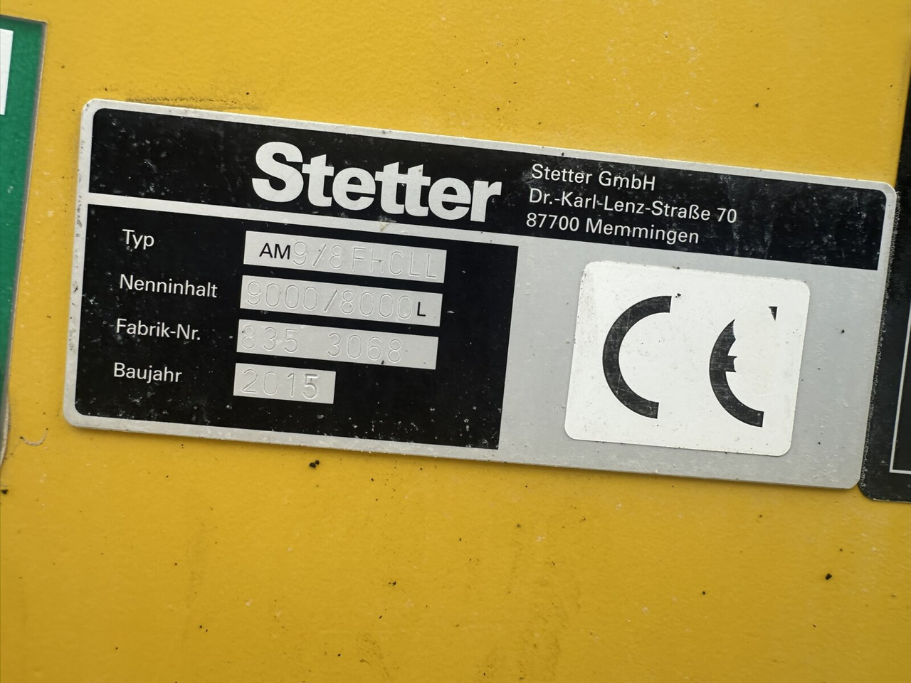 MAN TGS 32.400 8X4 BB TGS 32.400 8x4 BB, Stetter ca. 9m³ - Camión hormigonera: foto 5 MAN TGS 32.400 8X4 BB TGS 32.400 8x4 BB, Stetter ca. 9m³ - Camión hormigonera: foto 5