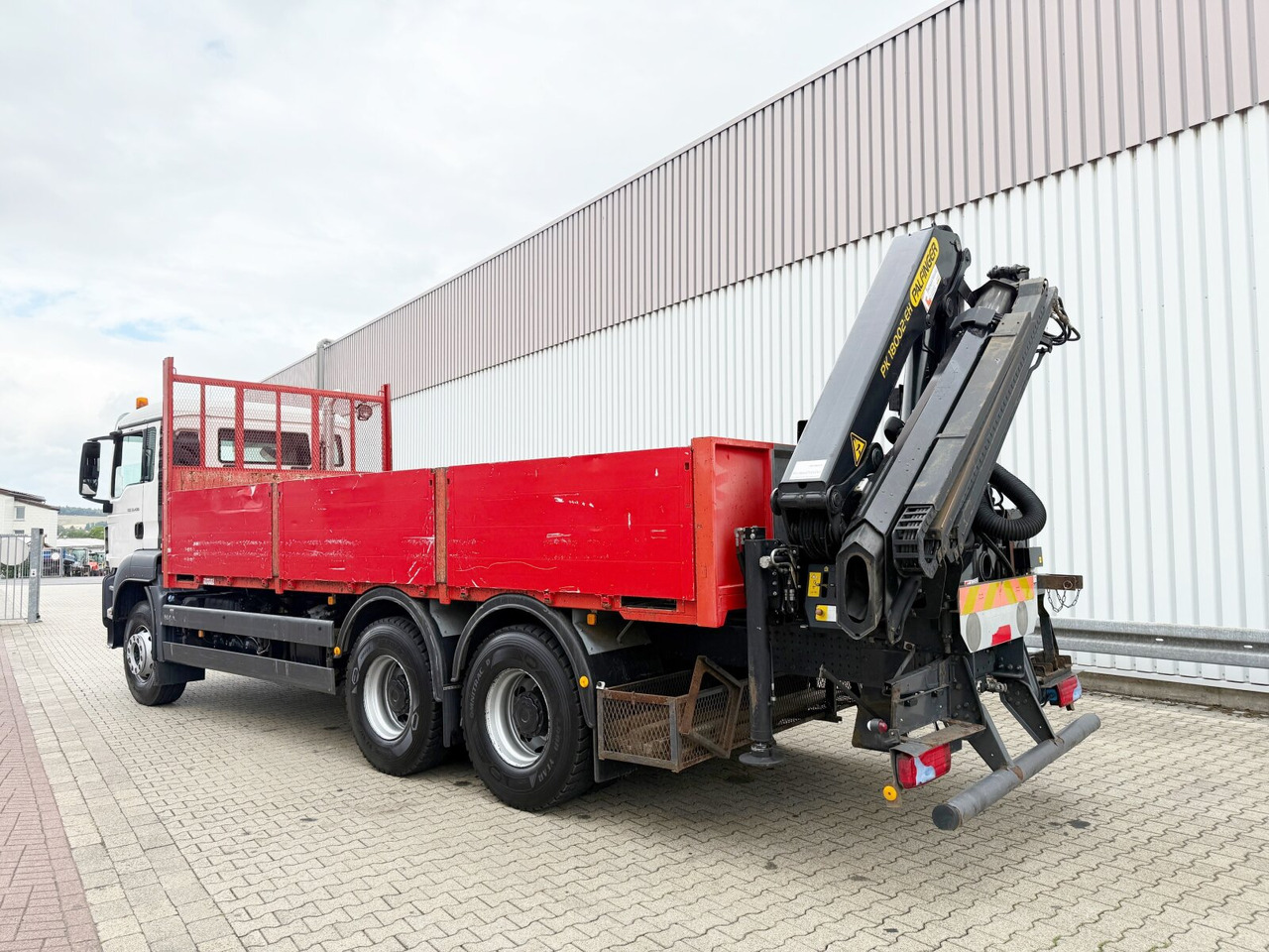 Camión grúa, Camión caja abierta MAN TGS 33.400 6x4 BB TGS 33.400 6x4 BB, Navi, Heckkran PK18002-EH C, Funk: foto 13 Camión grúa, Camión caja abierta MAN TGS 33.400 6x4 BB TGS 33.400 6x4 BB, Navi, Heckkran PK18002-EH C, Funk: foto 13