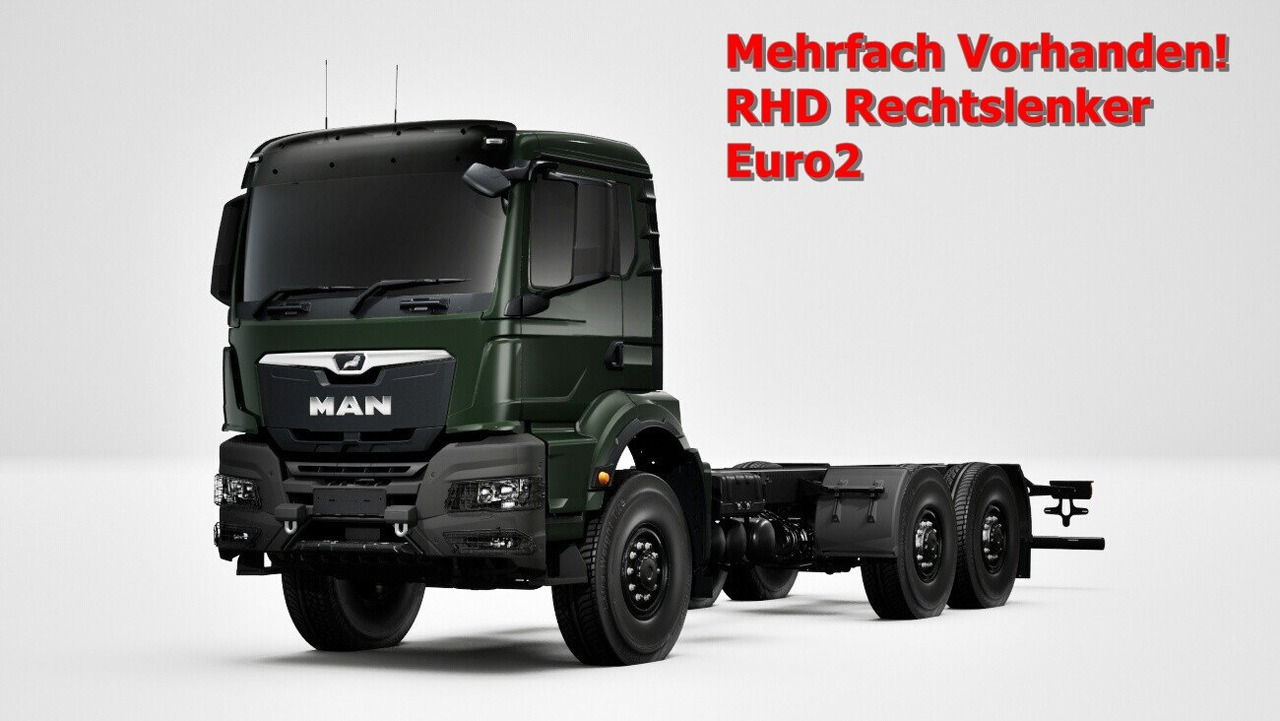 MAN TGS 33.440 6x6 BB CH RHD TGS 33.440 6x6 BB CH RHD, Euro2, Rechtslenker, Einzelbereifung - Camión chasis: foto 1 MAN TGS 33.440 6x6 BB CH RHD TGS 33.440 6x6 BB CH RHD, Euro2, Rechtslenker, Einzelbereifung - Camión chasis: foto 1