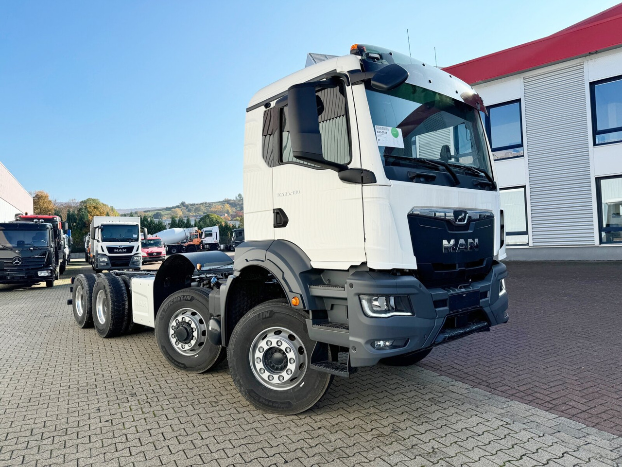 Camión multibasculante nuevo MAN TGS 35.480 8x6H BL CH TGS 35.480 8x6H BL CH, HydroDrive, Navi, Nebenantrieb: foto 7