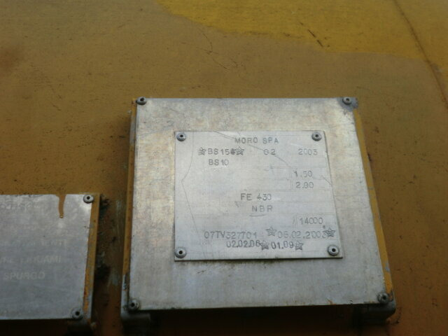 Limpieza de alcantarillado MORO SPA Saugaufbau ca. 14m³ MORO SPA Saugaufbau ca. 14m³, Kippbar: foto 6 Limpieza de alcantarillado MORO SPA Saugaufbau ca. 14m³ MORO SPA Saugaufbau ca. 14m³, Kippbar: foto 6