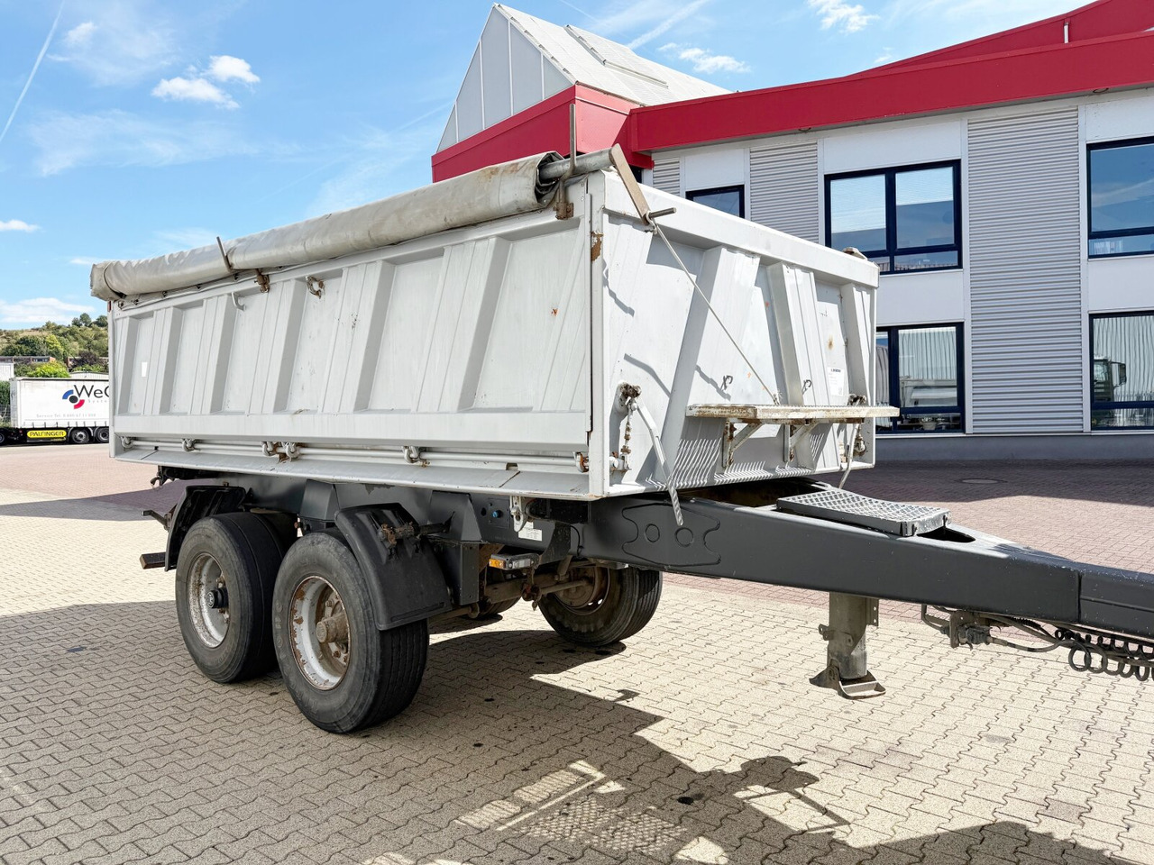 Remolque plataforma/ Caja abierta Meiller MZDA 18/21 MZDA 18/21, Stahlbordwände, ca. 10m³: foto 8 Remolque plataforma/ Caja abierta Meiller MZDA 18/21 MZDA 18/21, Stahlbordwände, ca. 10m³: foto 8