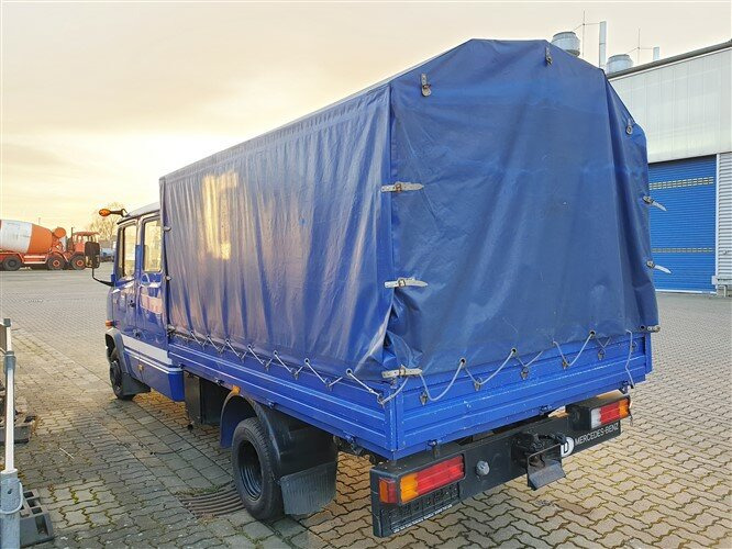 Camión lona Mercedes-Benz 508 D 4x2 Doka 508 D 4x2 Doka, EX-THW: foto 9