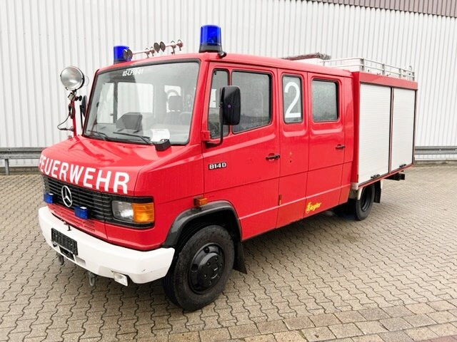 Mercedes-Benz 814 D 4x2 Doka, TLF 8 814 D 4x2 Doka, TLF 8 - Camión de bomberos: foto 1 Mercedes-Benz 814 D 4x2 Doka, TLF 8 814 D 4x2 Doka, TLF 8 - Camión de bomberos: foto 1
