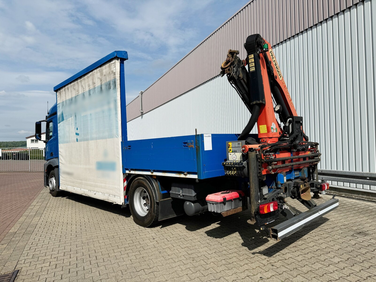 Camión grúa Mercedes-Benz Actros 1836 L 4x2 Actros 1836 L 4x2, Glastransporter, Heckkran Palfinger Pk 12002-EH, Funk: foto 12