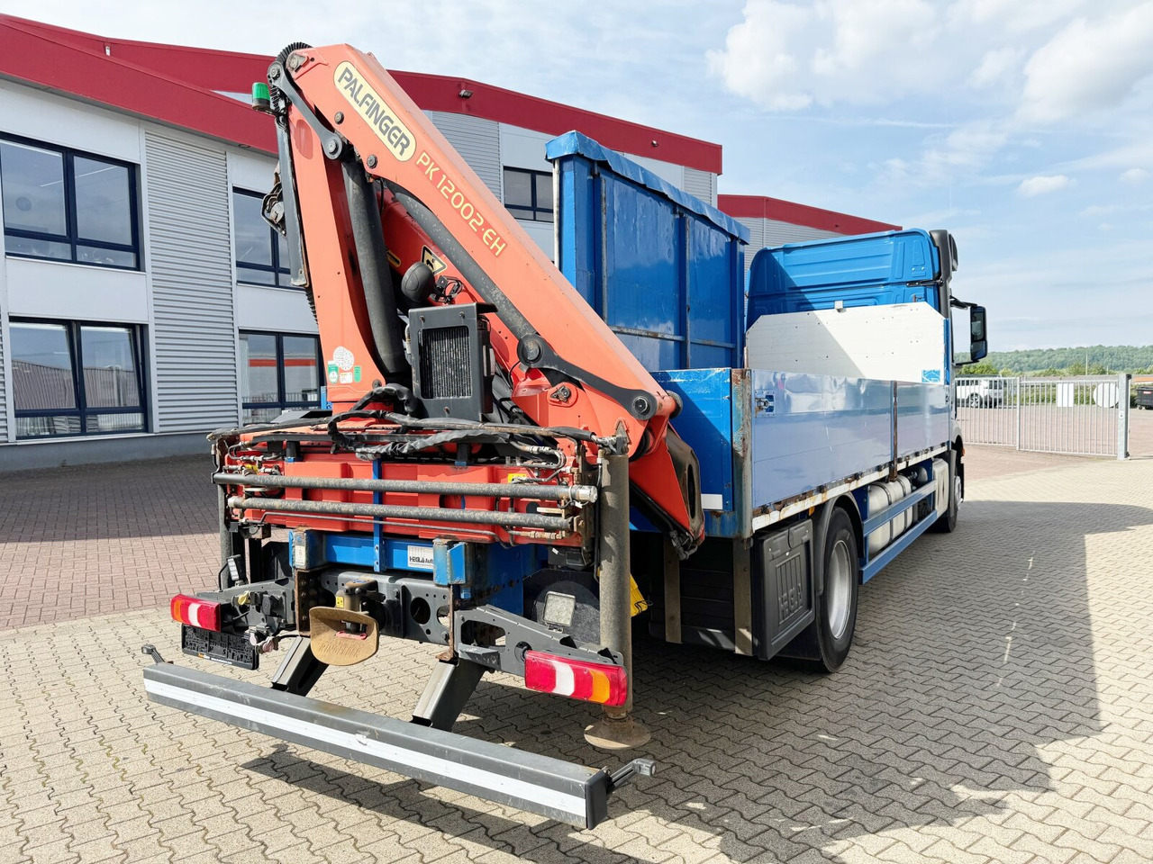 Camión grúa Mercedes-Benz Actros 1836 L 4x2 Actros 1836 L 4x2, Glastransporter, Heckkran Palfinger Pk 12002-EH, Funk: foto 10