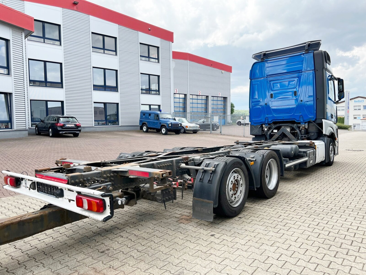 Camión portacontenedore/ Intercambiable Mercedes-Benz Actros 2542 L/nR 6x2 Actros 2542 L/nR 6x2, Retarder, Standklima, StreamSpace, SoloStar: foto 10