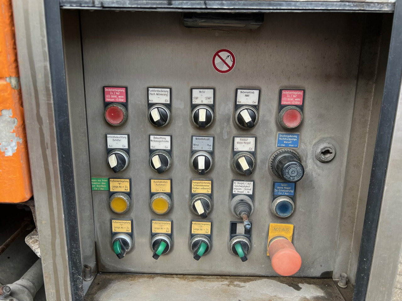 Limpieza de alcantarillado Mercedes-Benz Actros 2544 L 6x2 Actros 2544 L 6x2, Lenkachse, Kroll Saug-/Spülwagen ca. 12m³, Funk: foto 15