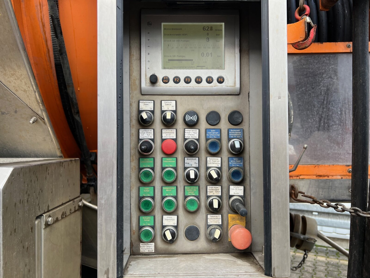 Mercedes-Benz Actros 2544 L 6x2 Actros 2544 L 6x2, Lenkachse, Kroll Saug-/Spülwagen ca. 12m³, Funk - Limpieza de alcantarillado: foto 2 Mercedes-Benz Actros 2544 L 6x2 Actros 2544 L 6x2, Lenkachse, Kroll Saug-/Spülwagen ca. 12m³, Funk - Limpieza de alcantarillado: foto 2