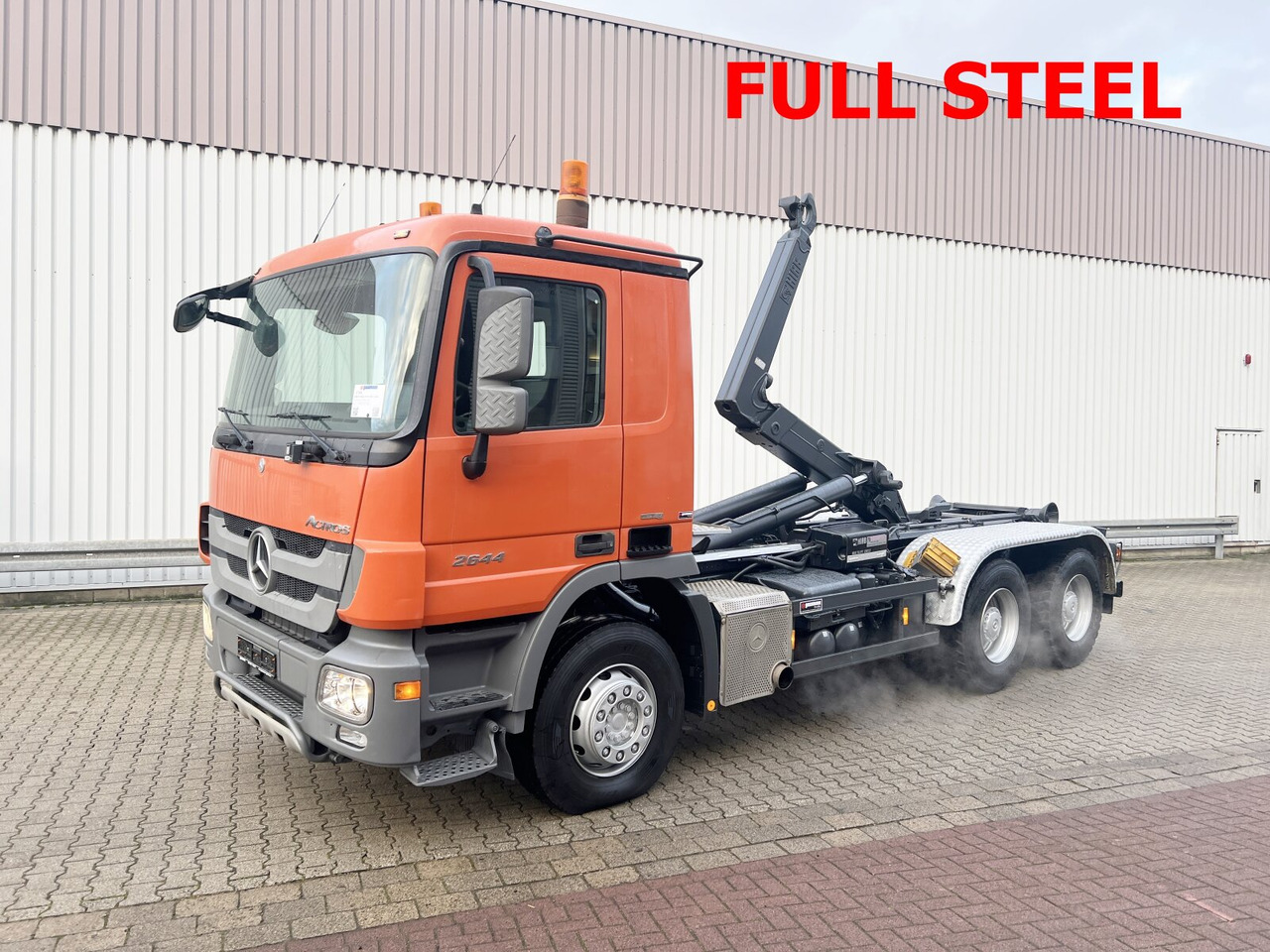 Mercedes-Benz Actros 2644/48 K 6x4 Actros 2644/48 K 6x4, Hiab Multilift - Camión multibasculante: foto 1 Mercedes-Benz Actros 2644/48 K 6x4 Actros 2644/48 K 6x4, Hiab Multilift - Camión multibasculante: foto 1