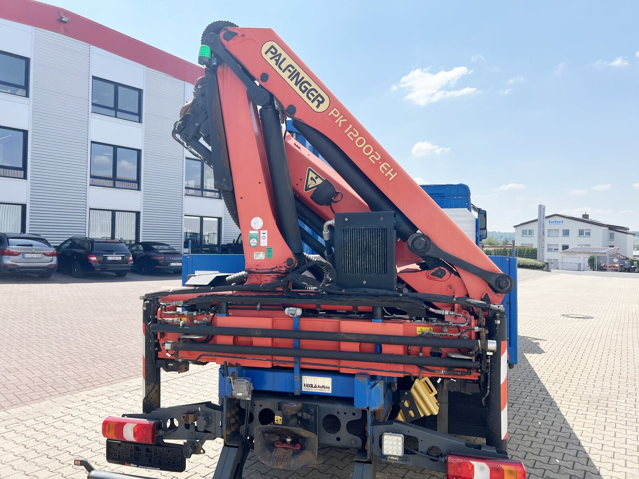 Camión grúa Mercedes-Benz Antos 1836 L 4x2 Antos 1836 L 4x2, Glastransporter, Heckkran Palfinger Pk 12002-EH, Funk: foto 13