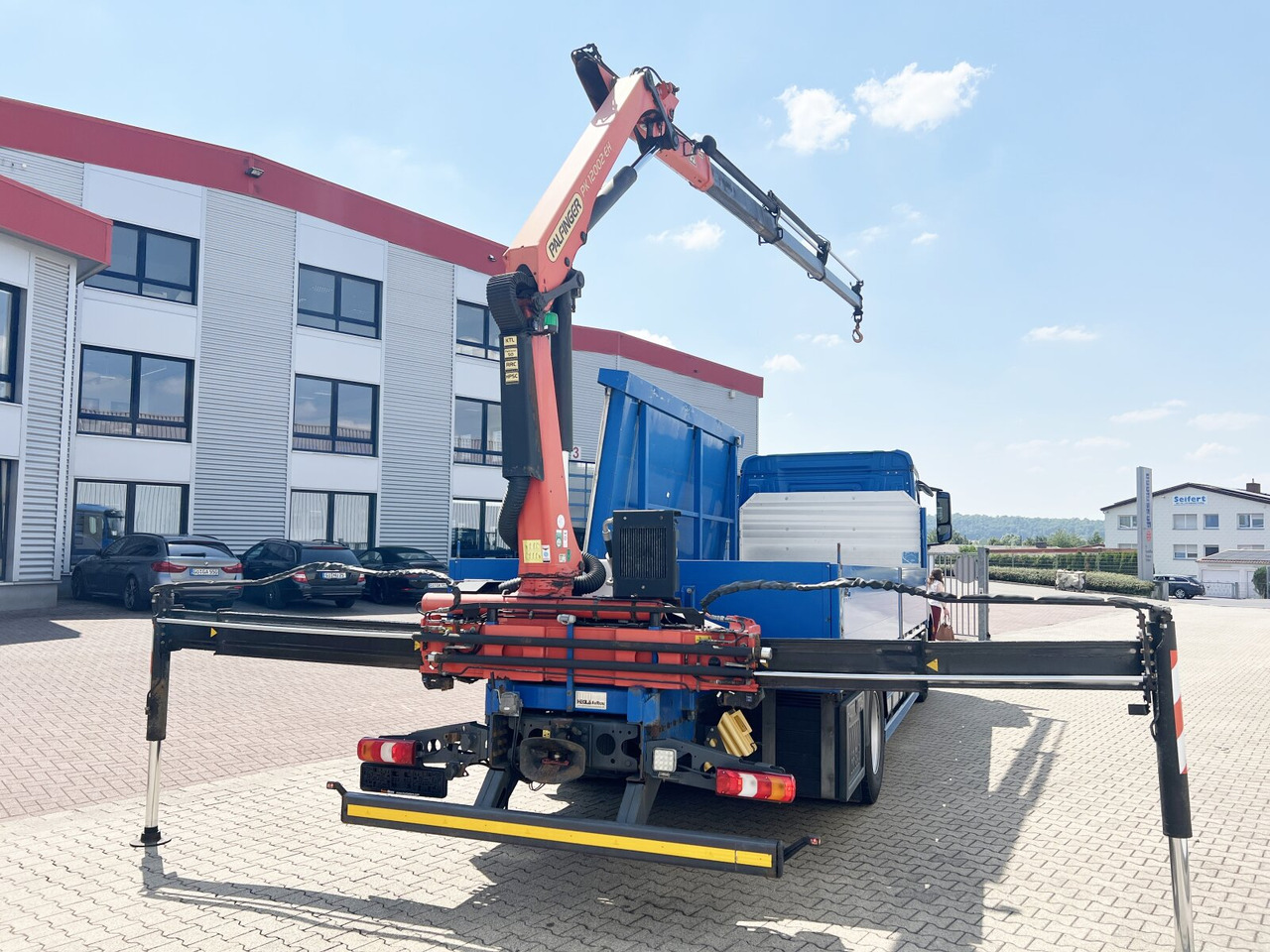 Camión grúa Mercedes-Benz Antos 1836 L 4x2 Antos 1836 L 4x2, Glastransporter, Heckkran Palfinger Pk 12002-EH, Funk: foto 10