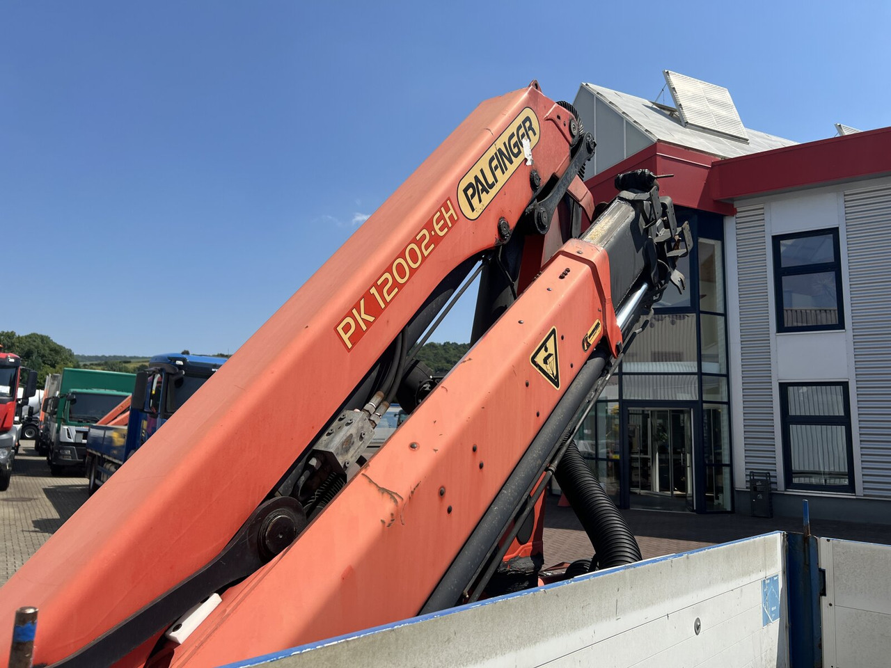 Camión grúa Mercedes-Benz Antos 1836 L 4x2 Antos 1836 L 4x2, Glastransporter, Heckkran Palfinger Pk 12002-EH, Funk: foto 15