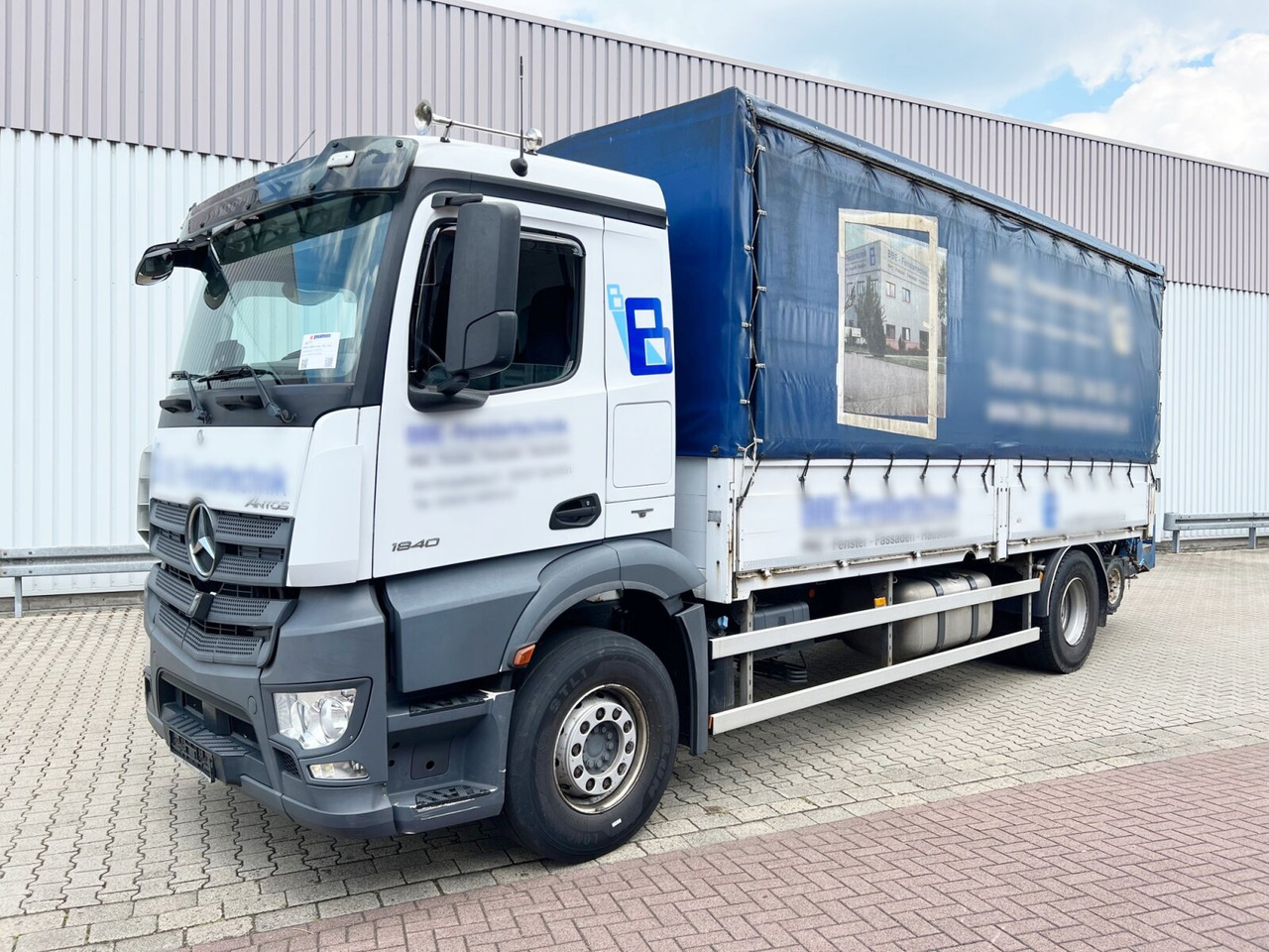 Camión lona Mercedes-Benz Antos 1840 L 4x2 Antos 1840 L 4x2, Aufnahme für Mitnahmestapler: foto 6