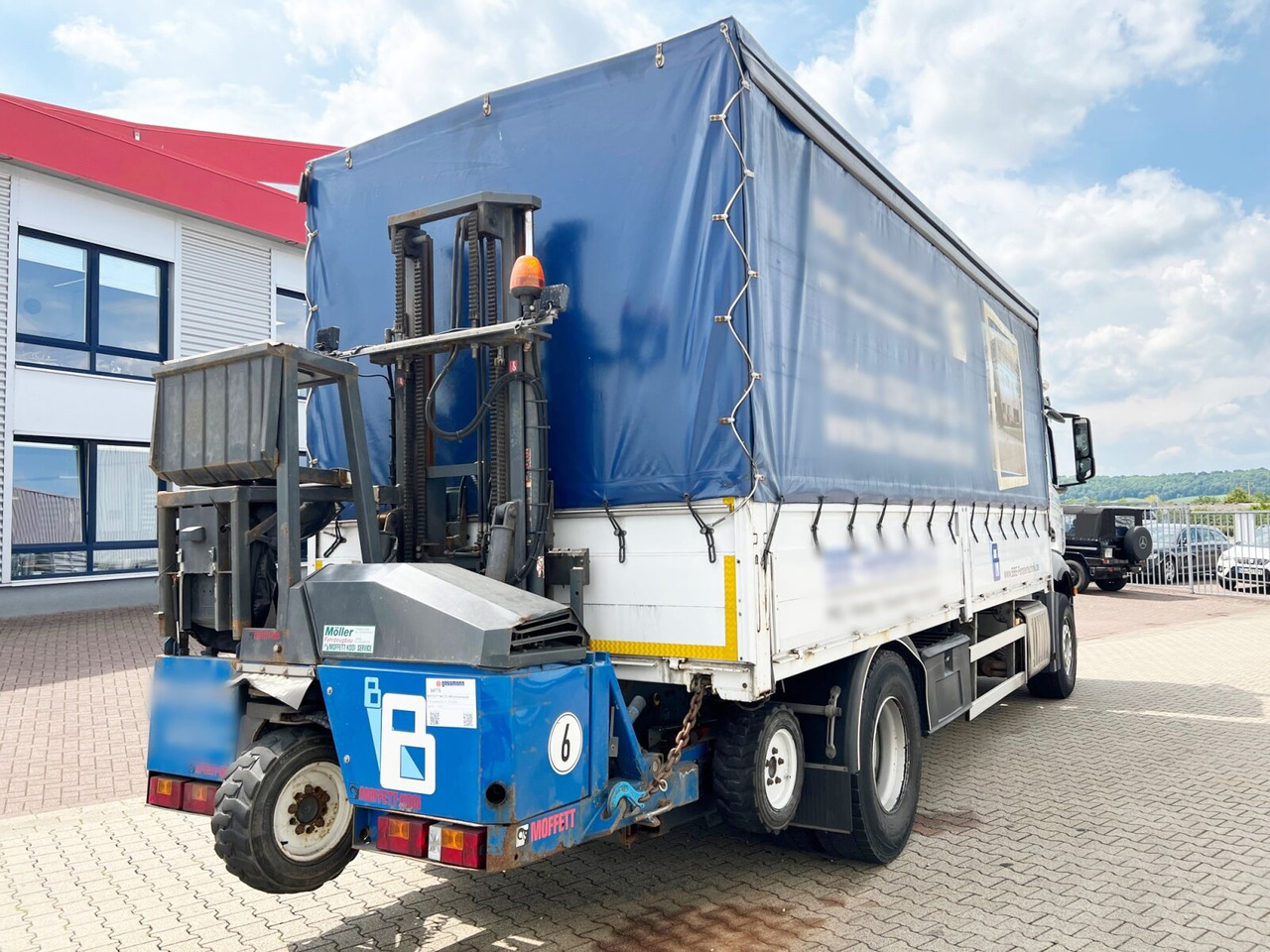 Camión lona Mercedes-Benz Antos 1840 L 4x2 Antos 1840 L 4x2, Aufnahme für Mitnahmestapler: foto 9