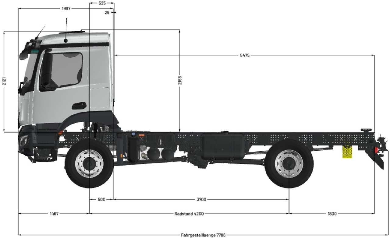 Mercedes-Benz Arocs 1830/40 A 4x4 Arocs 1830/40 A 4x4, mehrfach vorhanden! - Camión chasis: foto 2 Mercedes-Benz Arocs 1830/40 A 4x4 Arocs 1830/40 A 4x4, mehrfach vorhanden! - Camión chasis: foto 2
