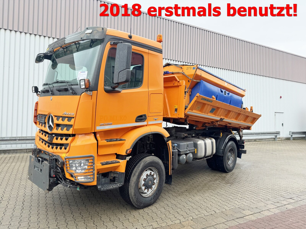 Mercedes-Benz Arocs 2036 AK 4x4 Arocs 2036 AK 4x4, Grounder, Motorabtrieb, Bordmatik, Winterdienstausstattung - Camión volquete: foto 1 Mercedes-Benz Arocs 2036 AK 4x4 Arocs 2036 AK 4x4, Grounder, Motorabtrieb, Bordmatik, Winterdienstausstattung - Camión volquete: foto 1