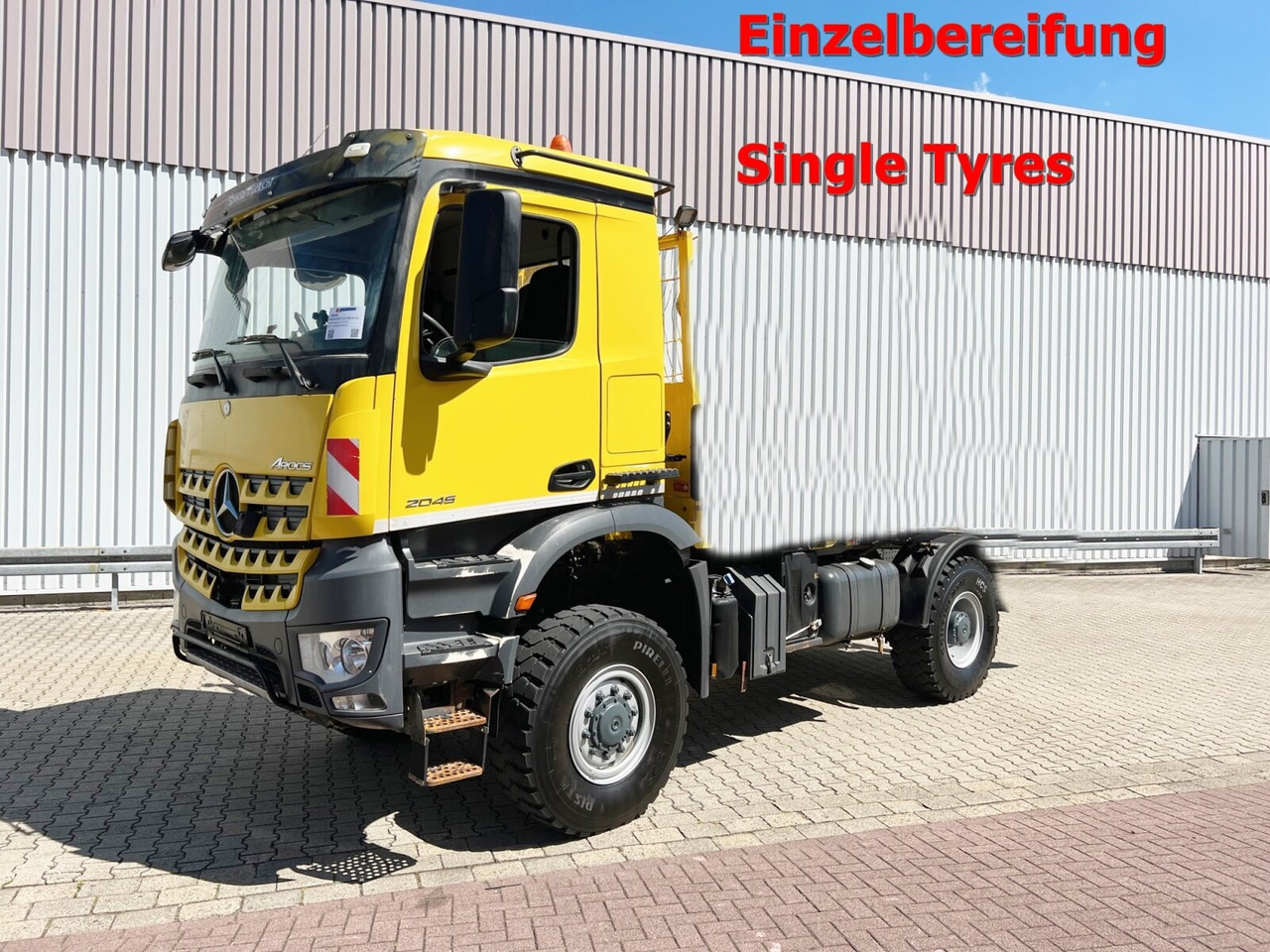 Mercedes-Benz Arocs 2045 AK 4x4 Arocs 2045 AK 4x4, GROUNDER - Camión chasis: foto 1 Mercedes-Benz Arocs 2045 AK 4x4 Arocs 2045 AK 4x4, GROUNDER - Camión chasis: foto 1