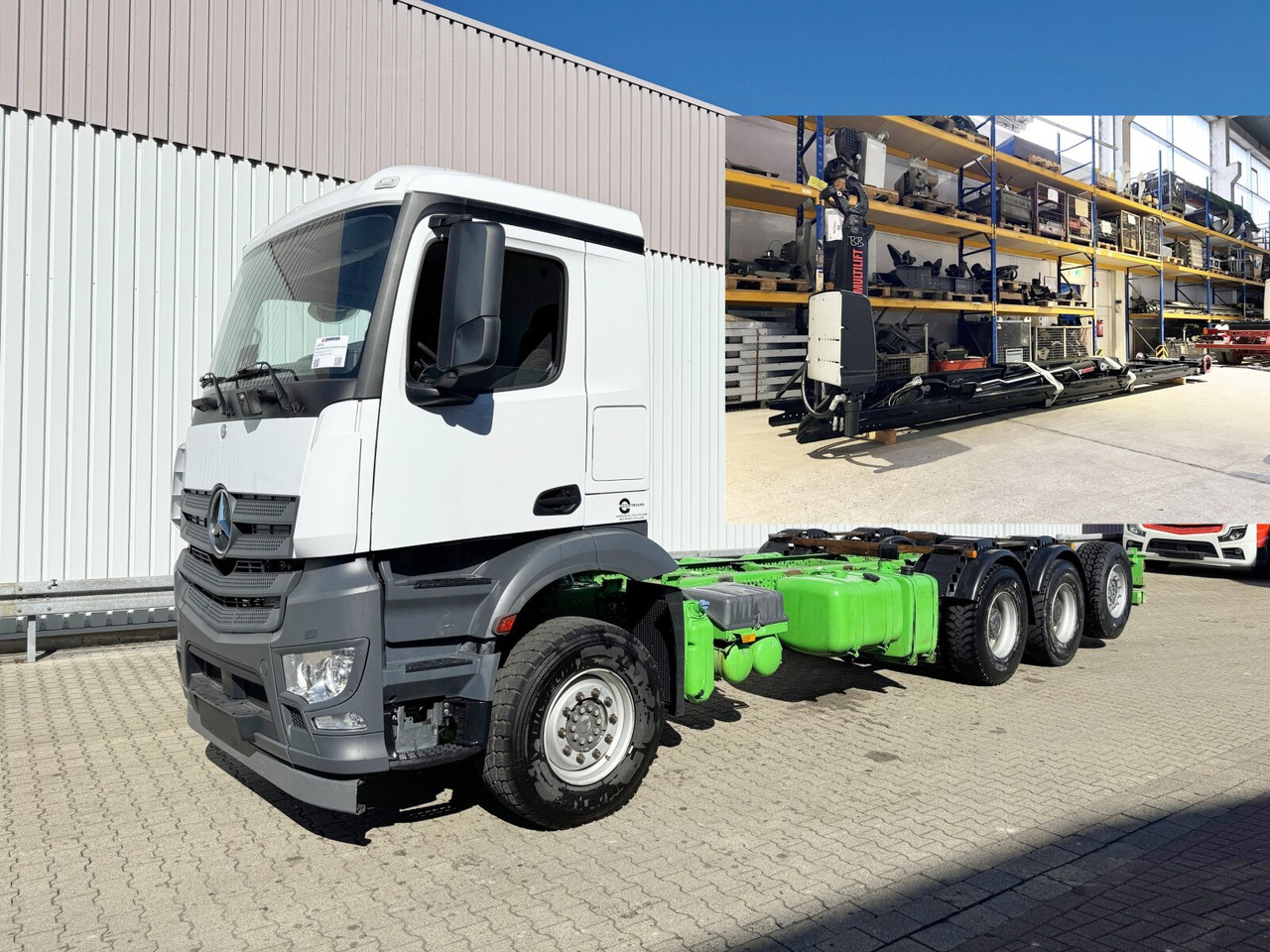Mercedes-Benz Arocs 3242/48 LK 8x4/4 Arocs 3242/48 LK 8x4/4, Lenk-/Liftachse - Camión multibasculante: foto 1 Mercedes-Benz Arocs 3242/48 LK 8x4/4 Arocs 3242/48 LK 8x4/4, Lenk-/Liftachse - Camión multibasculante: foto 1