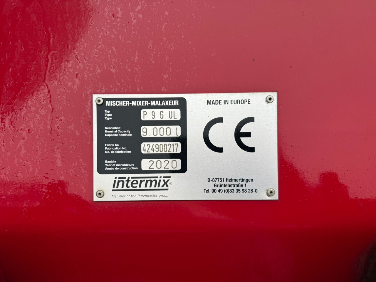 Mercedes-Benz Arocs 3243 B 8x4/4 Arocs 3243 B 8x4/4, MirrorCam, MultimediaCockpit, Navi, Betonmischer Intermix ca. 9m³ - Camión hormigonera: foto 5 Mercedes-Benz Arocs 3243 B 8x4/4 Arocs 3243 B 8x4/4, MirrorCam, MultimediaCockpit, Navi, Betonmischer Intermix ca. 9m³ - Camión hormigonera: foto 5