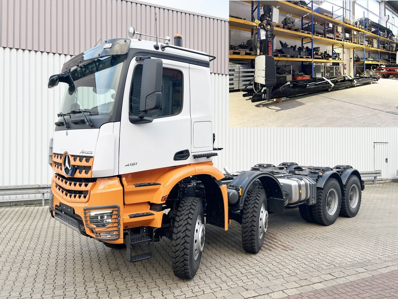Mercedes-Benz Arocs 4151 AK 8x8/4 Arocs 4151 AK 8x8/4, Grounder - Camión multibasculante: foto 1 Mercedes-Benz Arocs 4151 AK 8x8/4 Arocs 4151 AK 8x8/4, Grounder - Camión multibasculante: foto 1