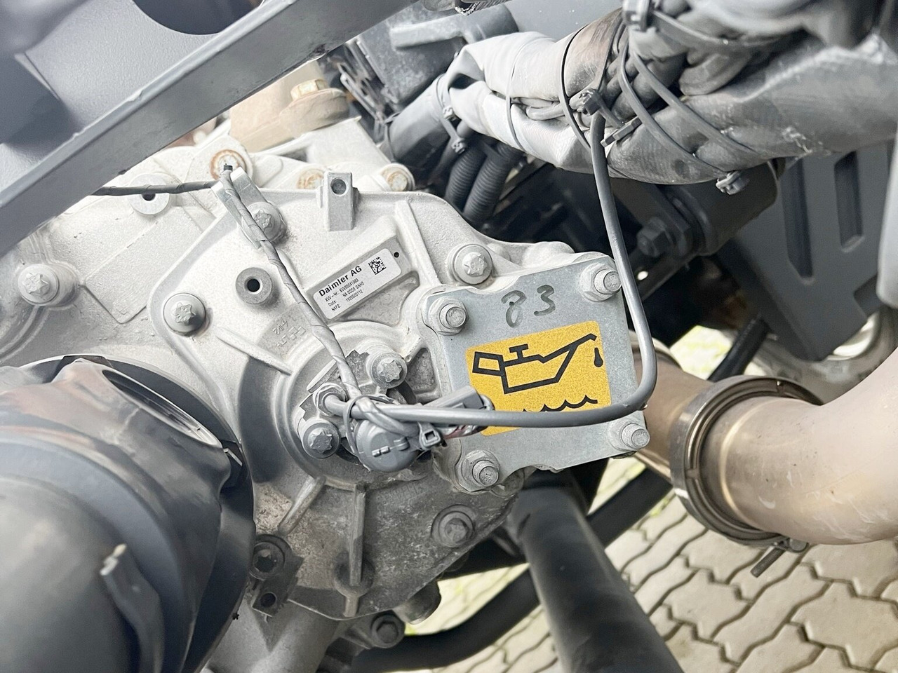 Mercedes-Benz Atego 1630 AK 4x4 Atego 1630 AK 4x4, 2x Nebenantrieb, Rechtslenker - Camión chasis: foto 2 Mercedes-Benz Atego 1630 AK 4x4 Atego 1630 AK 4x4, 2x Nebenantrieb, Rechtslenker - Camión chasis: foto 2