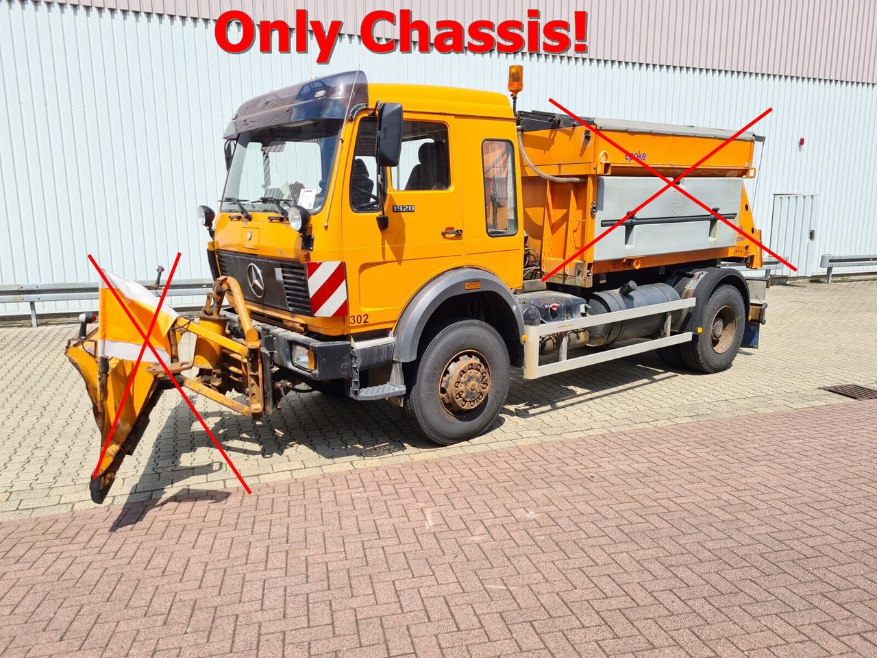 Mercedes-Benz NG 1928 A 4x4 NG 1928 A 4x4, V8-Motor, Standklima, Winterdienstaustattung - Camión chasis: foto 1 Mercedes-Benz NG 1928 A 4x4 NG 1928 A 4x4, V8-Motor, Standklima, Winterdienstaustattung - Camión chasis: foto 1