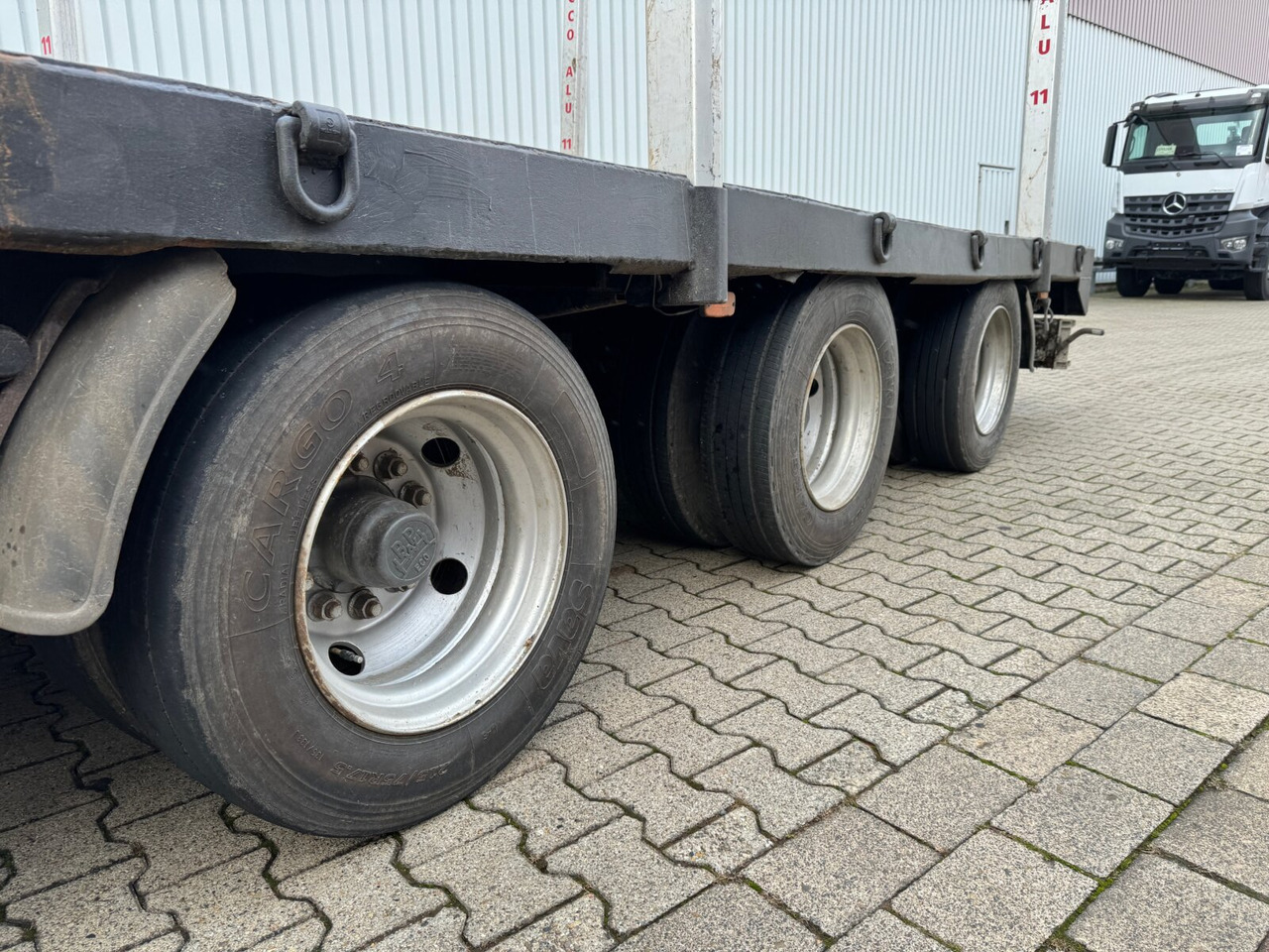 ST1024P4-13,6 SCHROEDER ST1024P4-13,6, Rungen anlegbar - Semirremolque plataforma/ Caja abierta: foto 2 ST1024P4-13,6 SCHROEDER ST1024P4-13,6, Rungen anlegbar - Semirremolque plataforma/ Caja abierta: foto 2