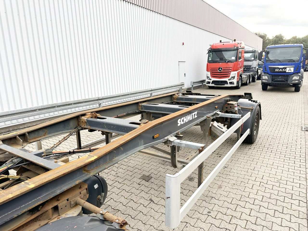 Schmitz Cargobull ACF 18 S ACF 18 S Schlittenabroller - Remolque multilift/ Portacontenedores de cadenas: foto 2 Schmitz Cargobull ACF 18 S ACF 18 S Schlittenabroller - Remolque multilift/ Portacontenedores de cadenas: foto 2