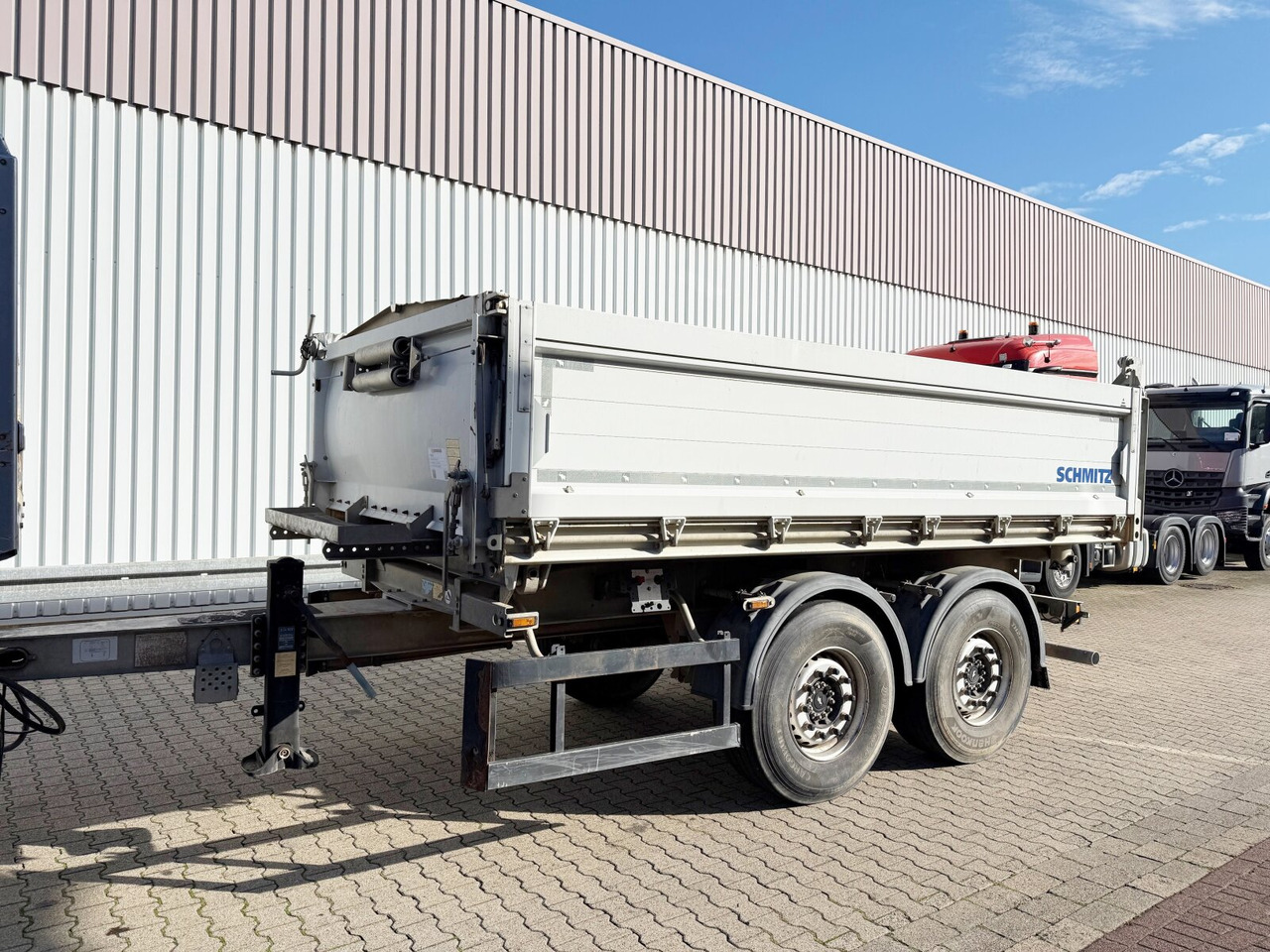 Schmitz Cargobull ZKI 18-4.9 ZKI 18-4.9, Alu-Bordwände, ca. 10m³ - Remolque volquete: foto 4 Schmitz Cargobull ZKI 18-4.9 ZKI 18-4.9, Alu-Bordwände, ca. 10m³ - Remolque volquete: foto 4