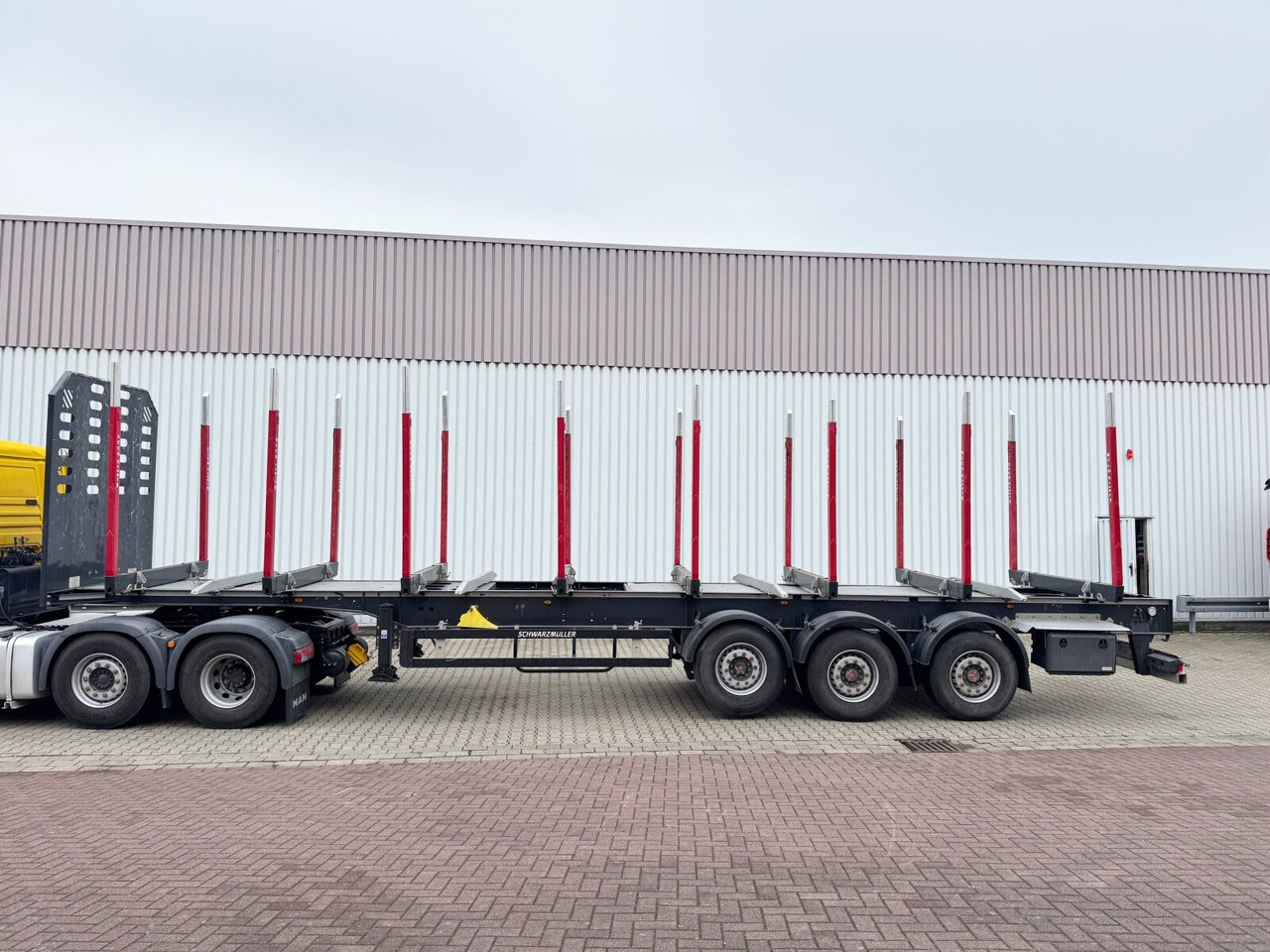 Schwarzmüller 3-Achs Holzauflieger 3-Achs Holzauflieger, Liftachse, MEHRFACH VORHANDEN! - Semirremolque maderero: foto 5 Schwarzmüller 3-Achs Holzauflieger 3-Achs Holzauflieger, Liftachse, MEHRFACH VORHANDEN! - Semirremolque maderero: foto 5