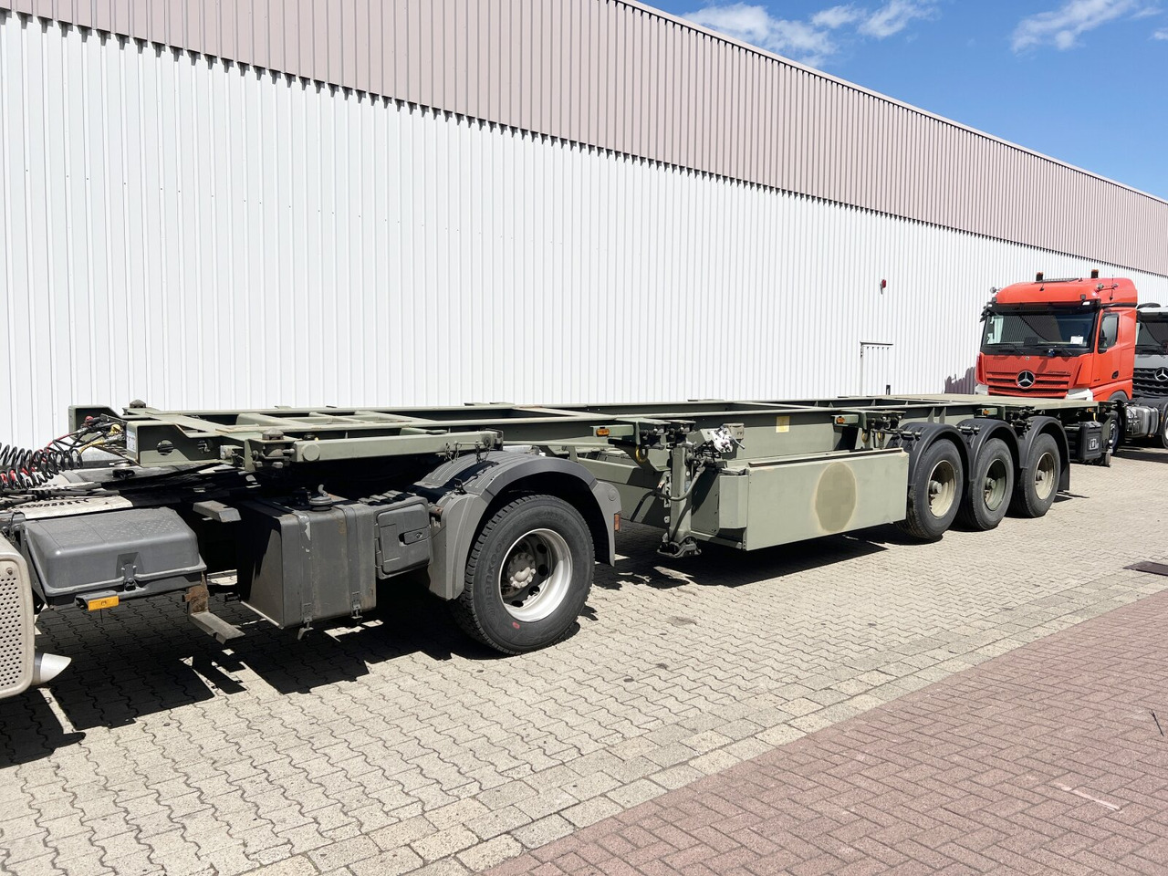Schmitz Cargobull SCF 24 Containerchassis SCF 24 Containerchassis, 2x20/20/30/40ft, Ex-! - Semirremolque: foto 1 Schmitz Cargobull SCF 24 Containerchassis SCF 24 Containerchassis, 2x20/20/30/40ft, Ex-! - Semirremolque: foto 1