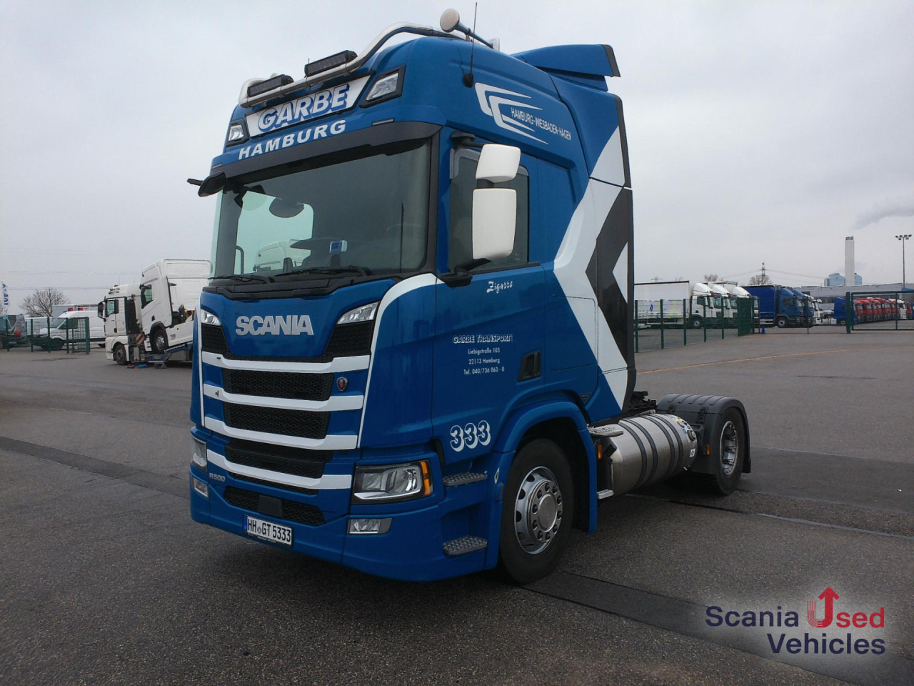 SCANIA R 410 A4x2LA LNG - Cabeza tractora: foto 1 SCANIA R 410 A4x2LA LNG - Cabeza tractora: foto 1