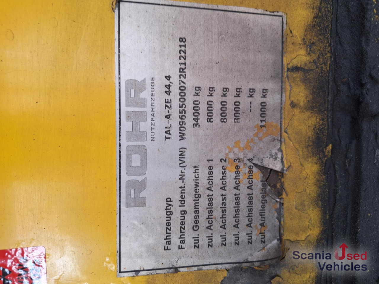 ROHR Tankauflieger f. Treibst. 4 Kammern 2 x Lift - Semirremolque cisterna: foto 4 ROHR Tankauflieger f. Treibst. 4 Kammern 2 x Lift - Semirremolque cisterna: foto 4