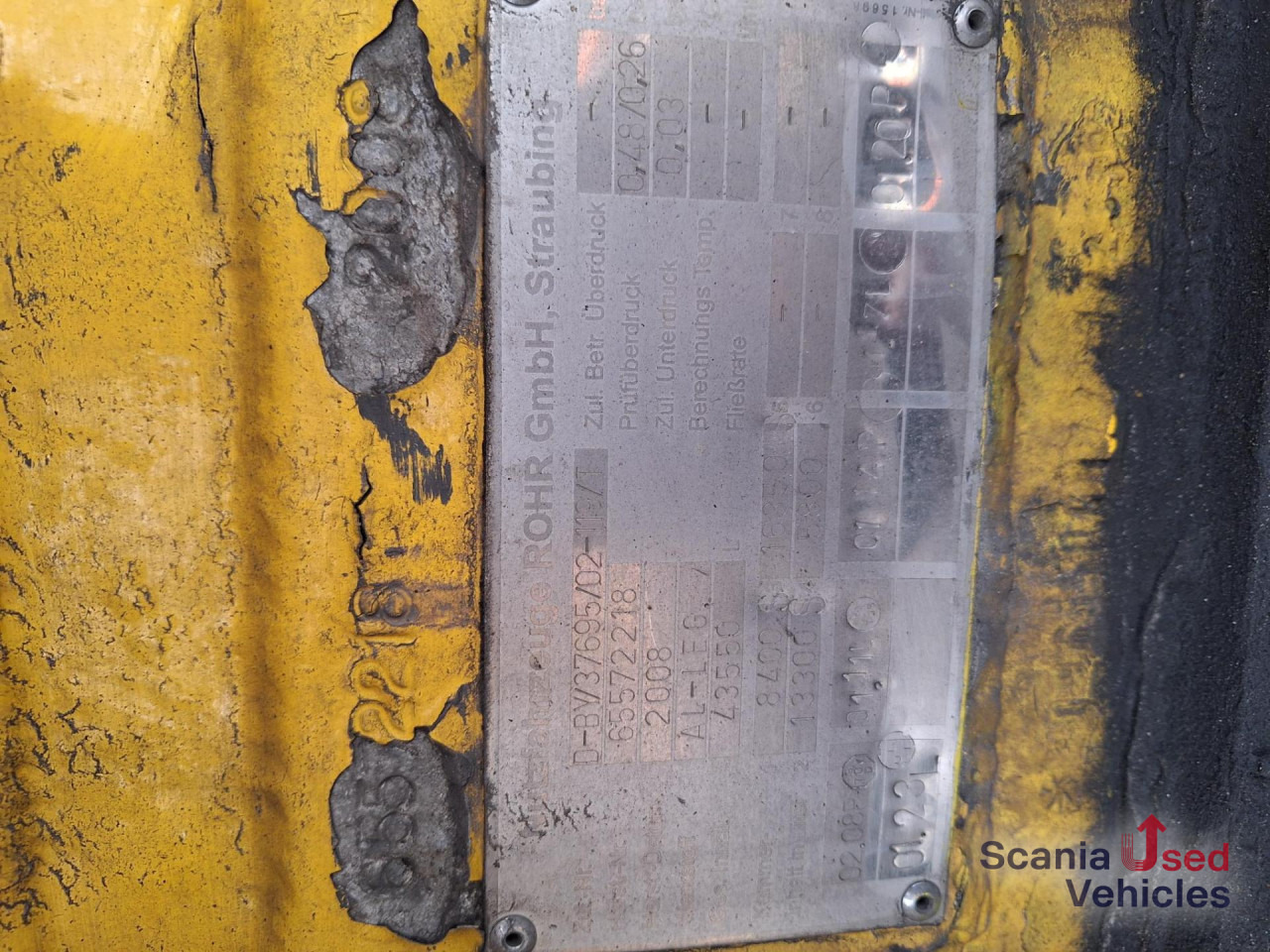 ROHR Tankauflieger f. Treibst. 4 Kammern 2 x Lift - Semirremolque cisterna: foto 5 ROHR Tankauflieger f. Treibst. 4 Kammern 2 x Lift - Semirremolque cisterna: foto 5