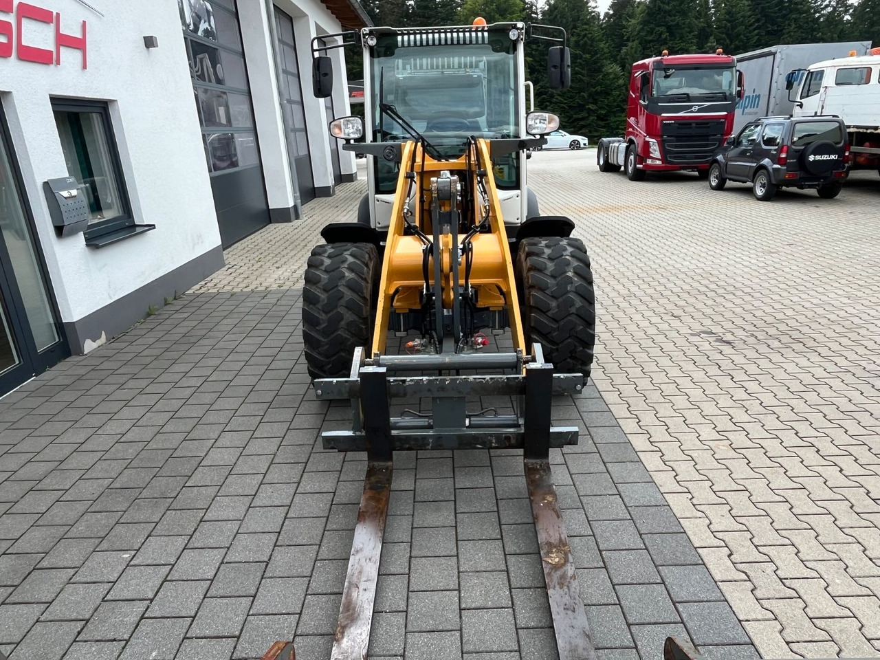 Cargadora de ruedas Liebherr 506 Compact Schaufel Gabel: foto 9