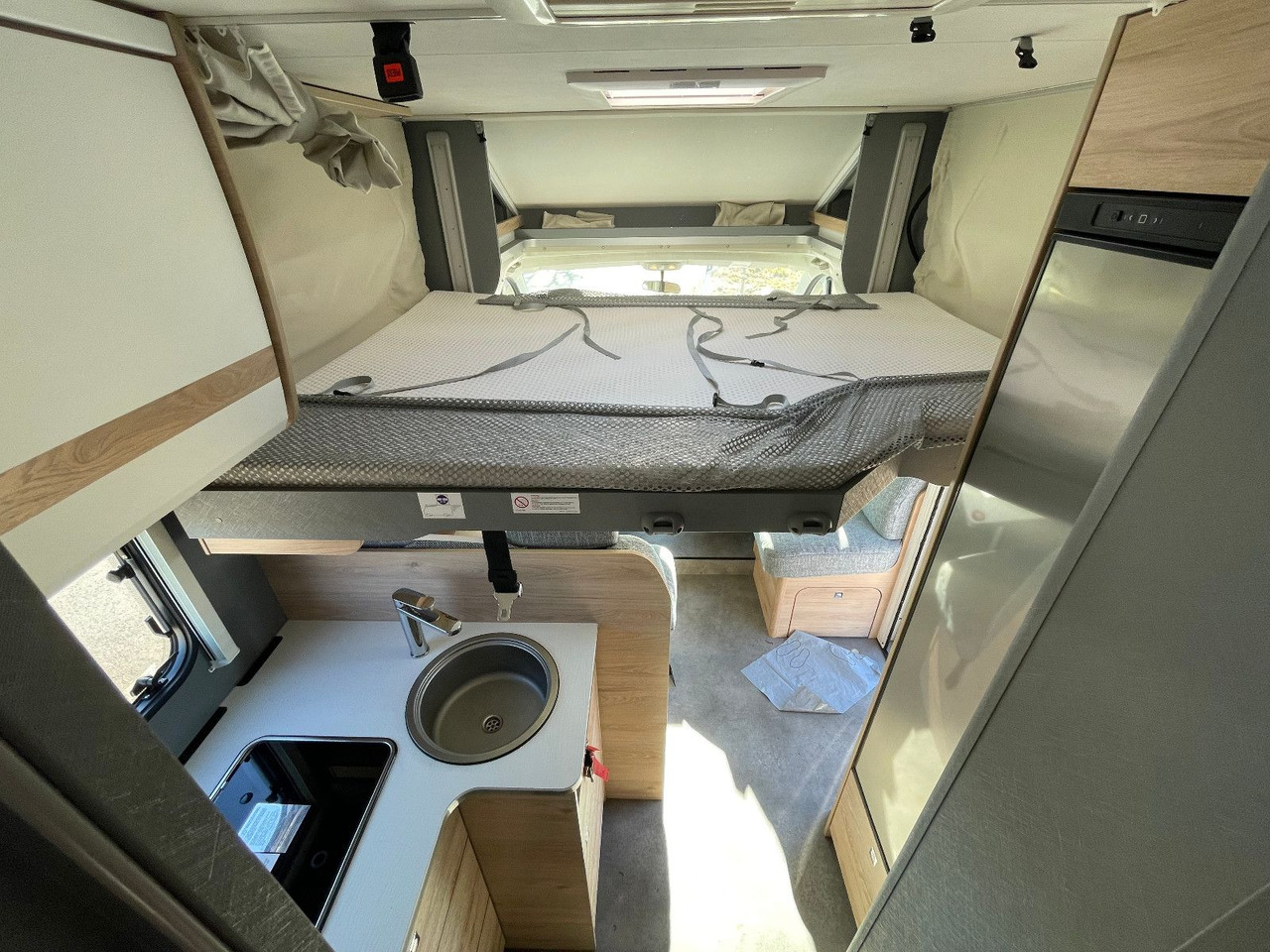 Autocaravana perfilada Dethleffs Just T 7052 EB mit Hubbett,Fiat: foto 9