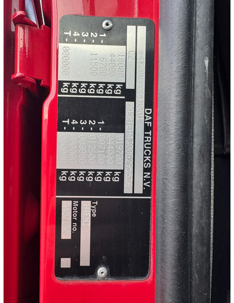 Cabeza tractora DAF XF 430 SSC / Euro 6D / 13 LTR / Roof Klima / TUV:12-2025 / Belgium Truck: foto 17 Cabeza tractora DAF XF 430 SSC / Euro 6D / 13 LTR / Roof Klima / TUV:12-2025 / Belgium Truck: foto 17