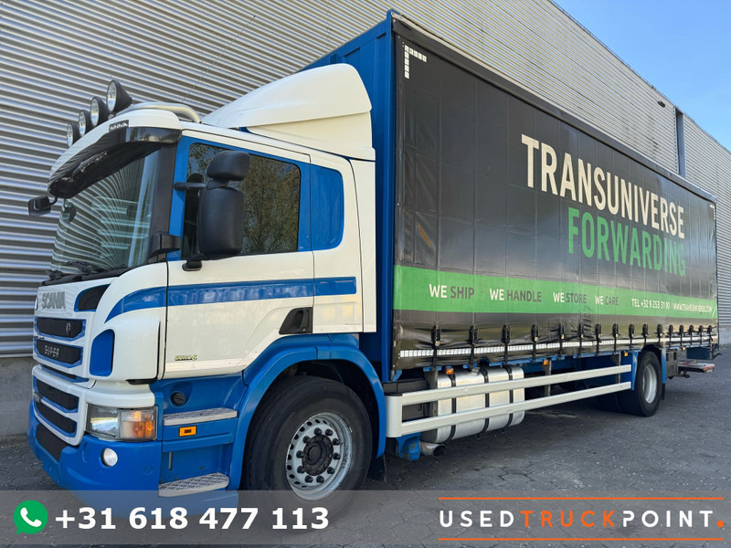 Camión caja cerrada Scania P 250 / Euro 6 / Opti Cruise / Tail Lift / Belgium Truck: foto 1
