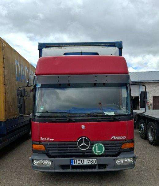 Mercedes-Benz Atego 817 - Camión lona: foto 1 Mercedes-Benz Atego 817 - Camión lona: foto 1