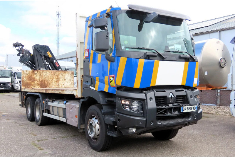 Renault C430 Year 2018 X HIDUO 188 HIAB CRANE, RETARDER, NAVI - Camión grúa: foto 1 Renault C430 Year 2018 X HIDUO 188 HIAB CRANE, RETARDER, NAVI - Camión grúa: foto 1