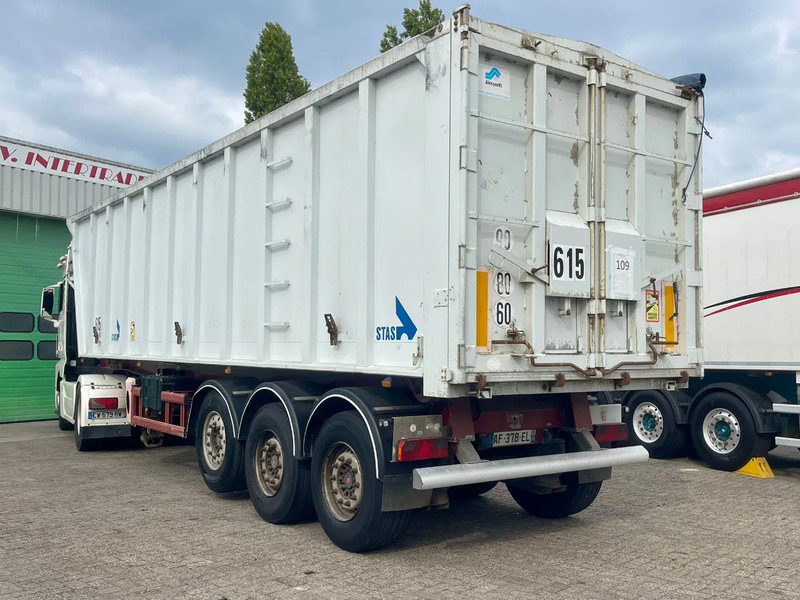 Stas TOP CONDITION 48m3, disc breaks, AIR SUSP, SAF AXLES! - Semirremolque volquete: foto 1 Stas TOP CONDITION 48m3, disc breaks, AIR SUSP, SAF AXLES! - Semirremolque volquete: foto 1