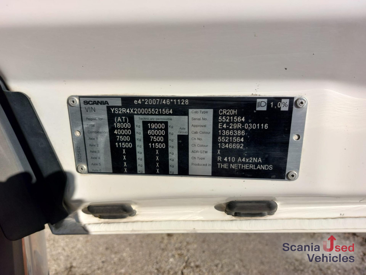 SCANIA R 410 A4x2NA Highline - Cabeza tractora: foto 5 SCANIA R 410 A4x2NA Highline - Cabeza tractora: foto 5